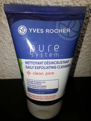 Yves Rocher Pure System Nettoyant désincrustant Clean Pore