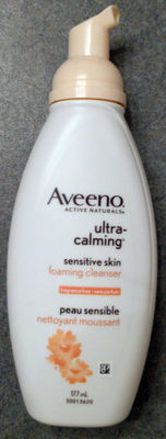 Aveeno ultra-calming sensitive skin foaming cleanser
