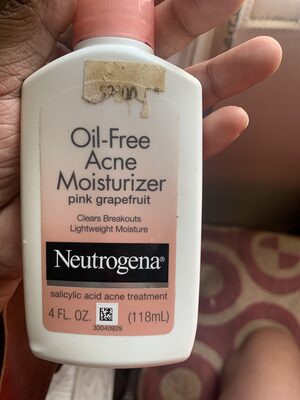 Neutrogena Oil free acne moisturizer