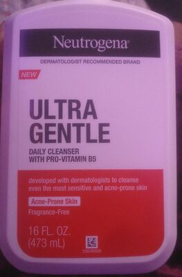 Neutrogena Neutrogena ultra gentle daily cleanser with pro vitamin B5