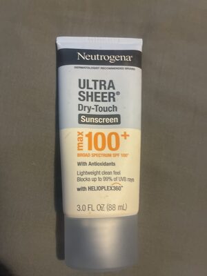 Neutrogena Ultra Sheer Dry-Touch Sunscreen
