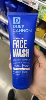 Duke Cannon Hydrating Face Wash