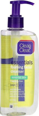Clean and clear Foaming facial cleanser