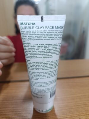 KOREACO KOREACO Matcha Mucize Bubble Clay Yüz Maskesi
