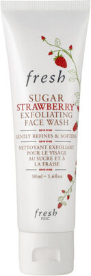 fresh Travel Size Sugar Strawberry Exfoliating Face Wash