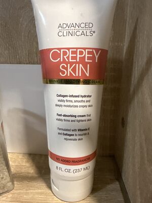 ADVANCED CLINICALS CREEPY SKIN -  WRINKLE SMOOTHENING CREAM