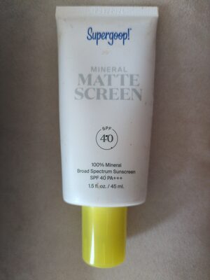 Supergoop!,supergoop mineral matte screen