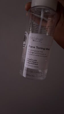 Believe Beauty Face Toning Mist