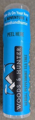 Woods & Hunter Herbal Peppermint Tea Tree Lip Balm