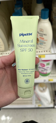 pipette Mineral Sunscreen SPF 50