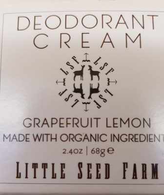 little seed farm déodorant crème