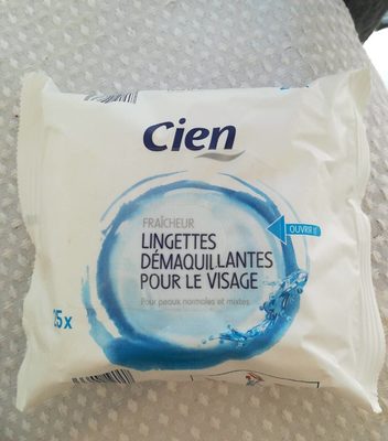 Cien, ISEREE Refreshing facial wipes