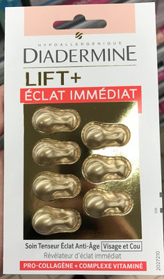 Henkel, Diadermine Lift+ Éclat Immédiat Soin Tenseur Éclat Anti-Âge Visage et Cou