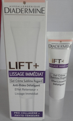 Henkel, Diadermine Lift + Lissage immédiat Gel-Crème Sublime Regard