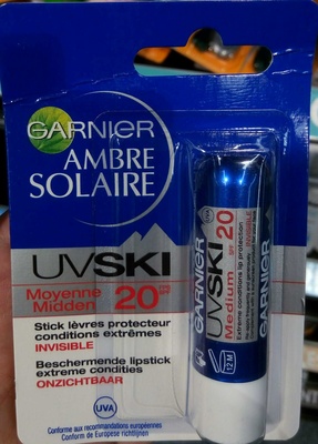 L'Oréal, L'Oreal Consumer products, Garnier, Garnier Ambre Solaire UVSKI Moyenne 20 SPF