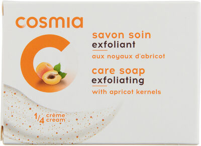 Cosmia Savon soin exfoliant aux noyaux d'abricot