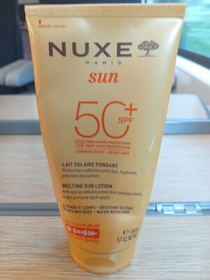 Nuxe Lait solaire fondant SPF50+