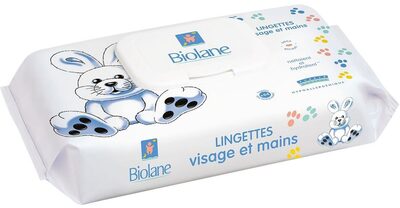 Biolane Lingettes visage et main sans alcool