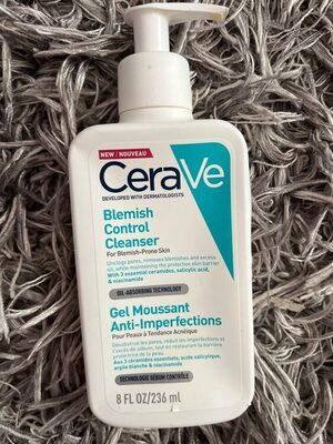 Cerave,L'Oréal Blemish control cleanser