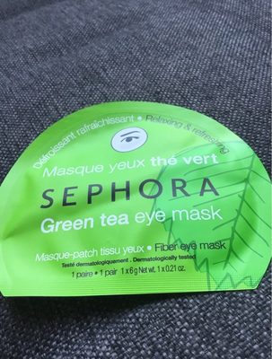Sephora Masque yeux thé vert