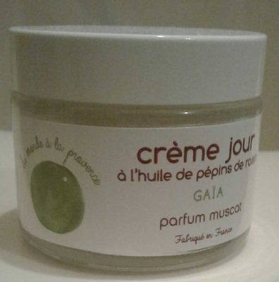 Du monde à la Provence, dmp Gaïa : crème jour à l'huile de pépins de raisin parfum muscat