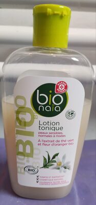 Marque repère Lotion tonique à l'extrait de thé vert et fleur d'oranger biologique