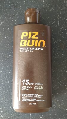 Piz Buin SPF15 Moisturising Sun Lotion