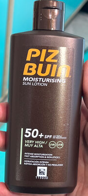 Piz Buin Fuktighetsgivende solkrem, SPF50