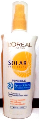 L'Oréal Solar Expertise Spray solaire Invisible 30