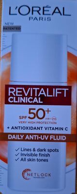 L'Oreal revitalift clinical daily anti-uv fluid