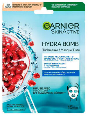 L'Oréal, L'Oreal Consumer products, Garnier Garnier Skinactive hydra bomb granaatappel mask