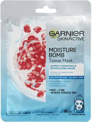 L'OREAL NORGE AS Garnier Moisture Tissue Mask Pomegranate