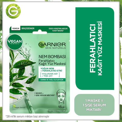 L'Oréal, L'Oreal Consumer products, Garnier Garnier Moisture Bomb Refreshing Sheet Mask