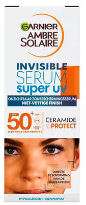 L'Oréal, L'Oreal Consumer products, Garnier Garnier Ambre Solaire Invisible Super UV SPF50+ Ceramide Protect Face Serum
