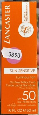 Lancaster Fluide lacté non-gras SPF 50 Sun Sensitive