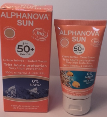 Alphanova Santé, Alphanova Sun Crème teintée très haute protection SPF 50+