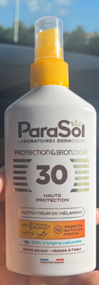ParaSol Spray protection et bronzage
