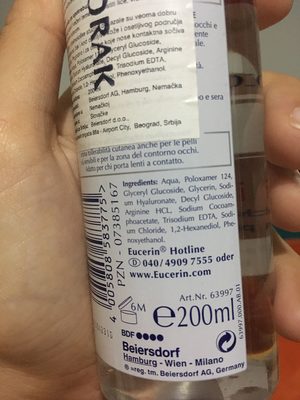 Eucerin Dermo clean mizzelen-reinigungsfluid lozione struccante micellare
