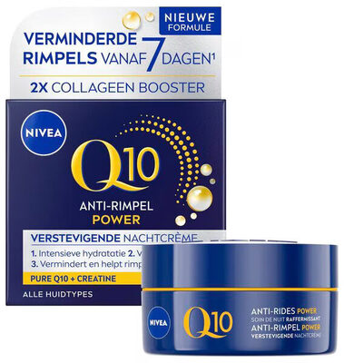 NIVEA NIVEA Q10 Power Anti-Rimpel Nachtcrème