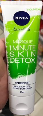 Nivea, Nivea Essentials Essentials Masque 1 Minute Skin Detox + Purifiant