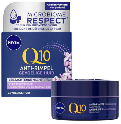 NIVEA NIVEA Q10 Power Sensitive Anti-Rimpel Nachtcrème