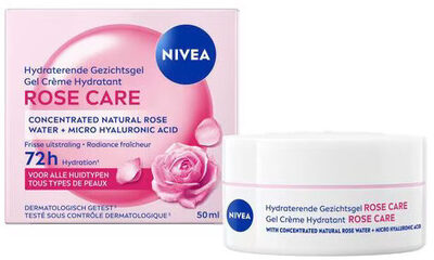 NIVEA NIVEA Rose Care Hydraterende Gezichtsgel