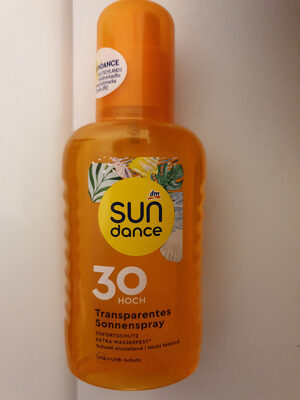 dm sun dance 30 transparentes sonnenspray