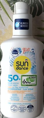 dm, Sun dance Crema solare 50+ spray