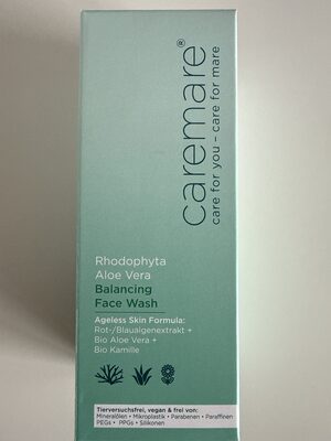 caremare Rodophyta Aloe Vera Balancing Face Wash