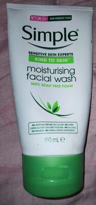 Unilever, Simple simple moisturising facial wash