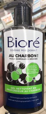 Bioré Gel nettoyant en profondeur au charbon