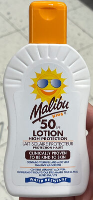 Malibu Malibu KIDS 50 SPF Lotion