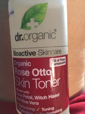 dr. organic rose Otto skin toner