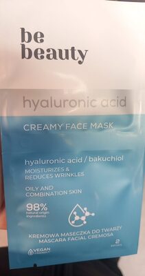 Máscara facial ácido  hialuronico
